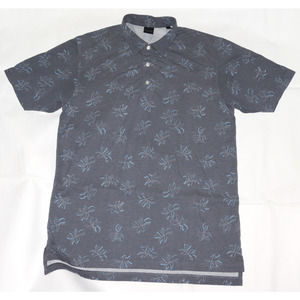 Dunning Golf‎ Men's Short Sleeve Golf Polo Shirt Size Large